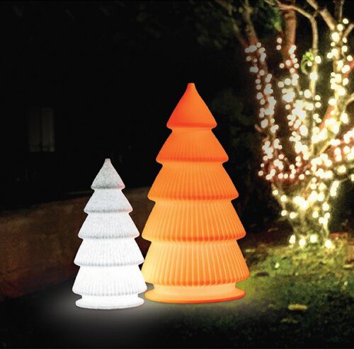 Jingle Lamp Natural Stone Illuminated 90 CMS