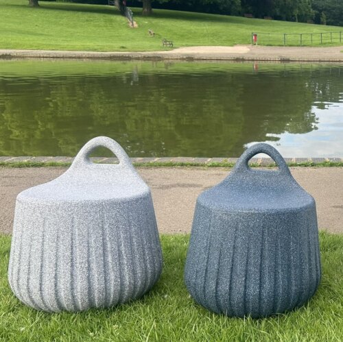 Natural Stone Finish Handy Stool - Image 3