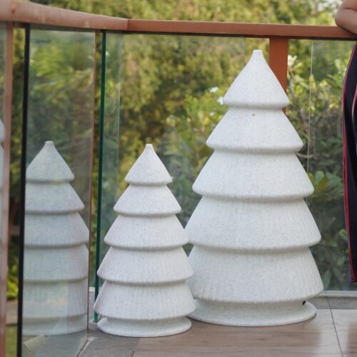 Jingle Lamp Natural Stone Illuminated 60 CMS - Image 4