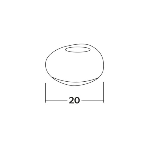 Pebble Sand Stone 45 CMS - Image 3