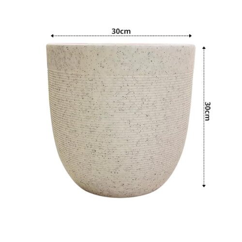 Milano Natural Stone Planter (30 CMS) - Image 4