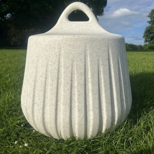 Natural Stone Finish Handy Stool