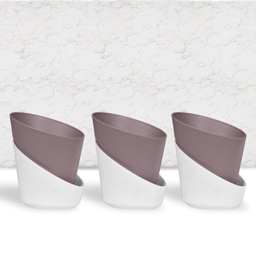 Atlantis Small Mocha (Set of 3)