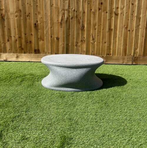 Coffee Table Grey Stone Finish