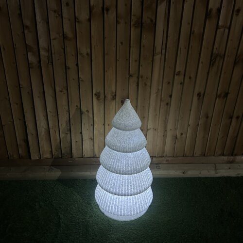 LED Illuminated Tree Decor Natural Stone 60 cm - Image 3