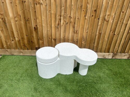 Loop Bench Natural Stone - Image 2