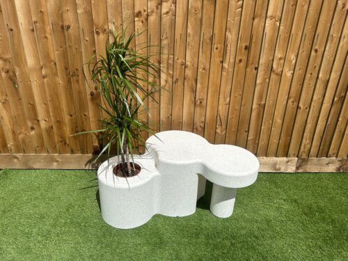 Loop Bench Natural Stone - Image 3